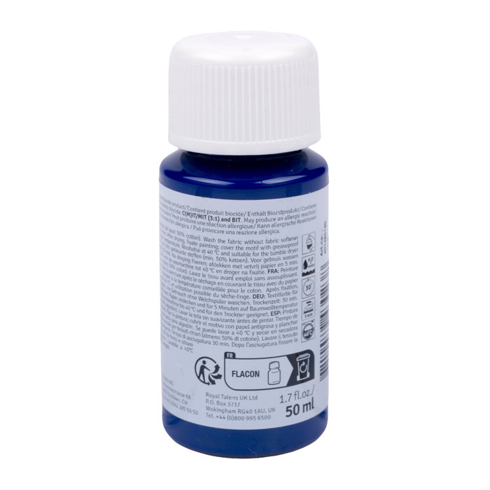 Talens Art Creation Peinture Textile Bleu Royal 50 ml Talens Art Creation Peinture Textile Bleu Royal 50 ml