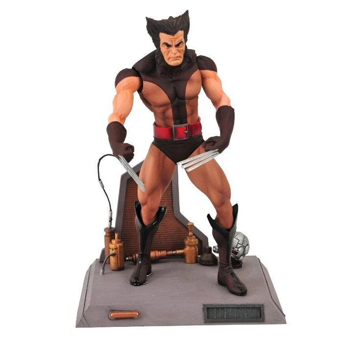 DIAMOND SELECT Figurine Wolverine Desenmascarado Marvel Select - Hachette - 18 cm - Figurine de Collection