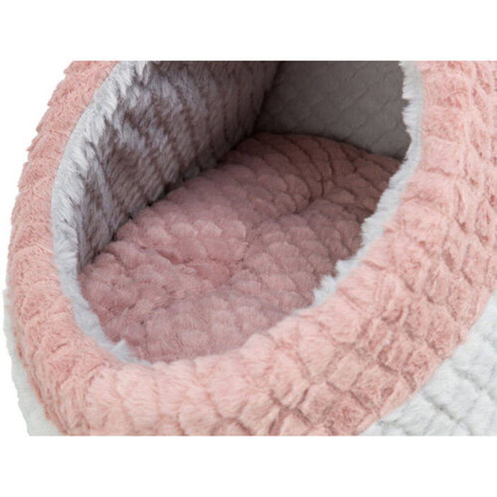 Grotte pour chat Trixie Kaline Mio Gris Rose foncé 35 x 26 x 41 cm