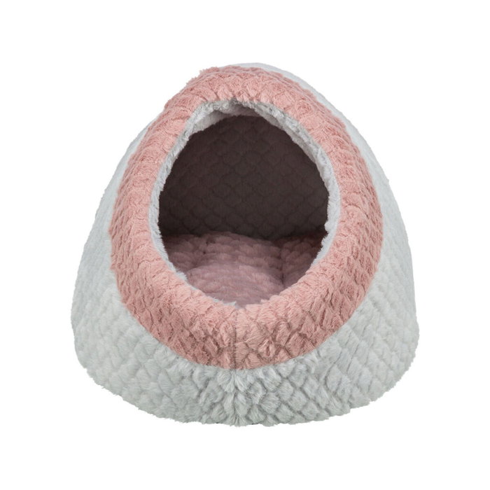 Grotte pour chat Trixie Kaline Mio Gris Rose foncé 35 x 26 x 41 cm