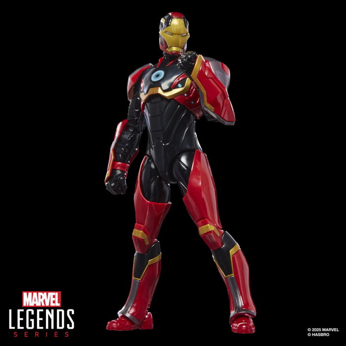 HASBRO - Figure Iron Man Mark 72 - Figurine articulée 15cm avec 6 accessoires - Marvel Legends Series