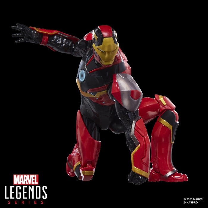 HASBRO - Figure Iron Man Mark 72 - Figurine articulée 15cm avec 6 accessoires - Marvel Legends Series