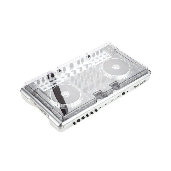 Decksaver Housse de protection en polycarbonate pour Numark N4, Noir Decksaver Housse de protection en polycarbonate pour Numark N4, Noir