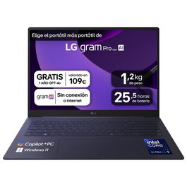 LG gram Pro 16Z90TS - Gris métallique - 32 Go RAM - 1 To SSD