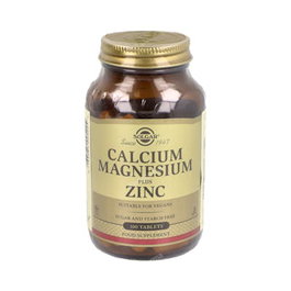 SOLGAR Calcio Magnesio Plus Zinc 100 comprimés