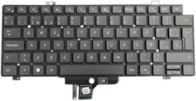 Dell Clavier Interne Azerty Français, Rétroéclairé, 80 Touches, Pour Dell Latitude 7420, 7430, 7520 - FR Layout