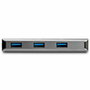 Hub USB 3 Ports Startech HB31C3ASDMB Argent