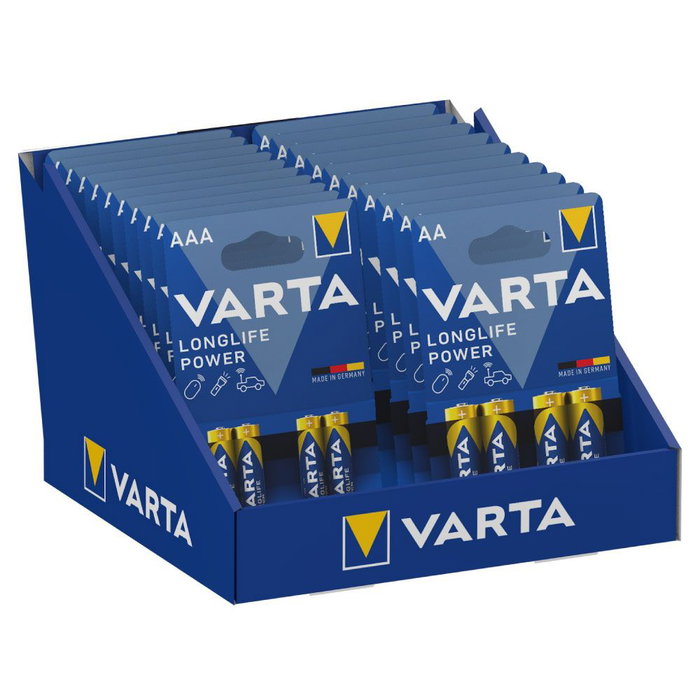 Varta Piles Alcalines 10LR03+10LR06 (20 pièces) Varta Piles Alcalines 10LR03+10LR06 (20 pièces)