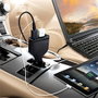 Phoenix Technologies PHLAPTOPCARCHARGER Chargeur Voiture Universel 90W Adaptateur 2-en-1 avec USB pour Ordinateur Portable