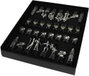 The Noble Collection Jeu d'Échecs Batman Édition Collector - Plateau Lumineux LED, 32 Figurines Métalliques