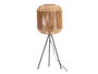 GIFTDECOR Lampara Tripode Cilindro Cuerda Noir-Marron