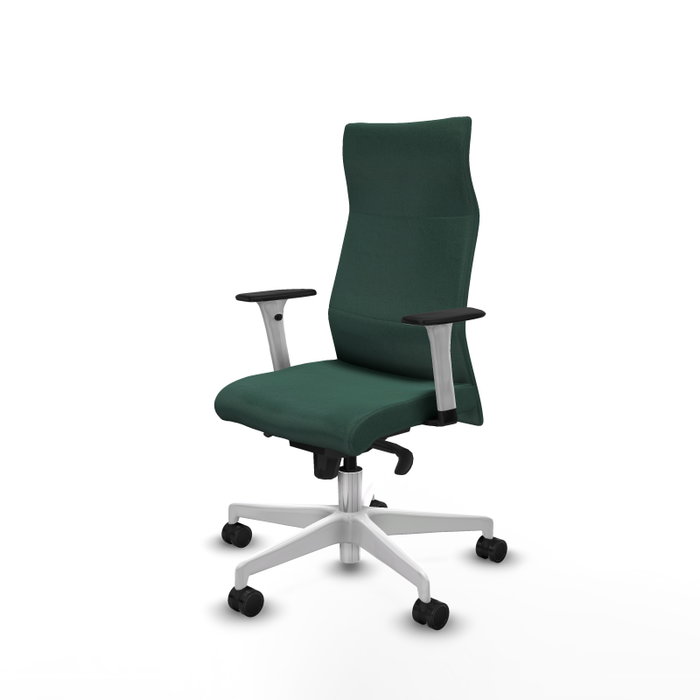 Piqueras Y Crespo Fauteuil Albacete Vert Bouteille avec Mécanisme Synchrone