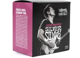 ERNIE BALL Pack de 6 Jeux de Cordes Silver Slinky John Mayer Signature 10,5-47