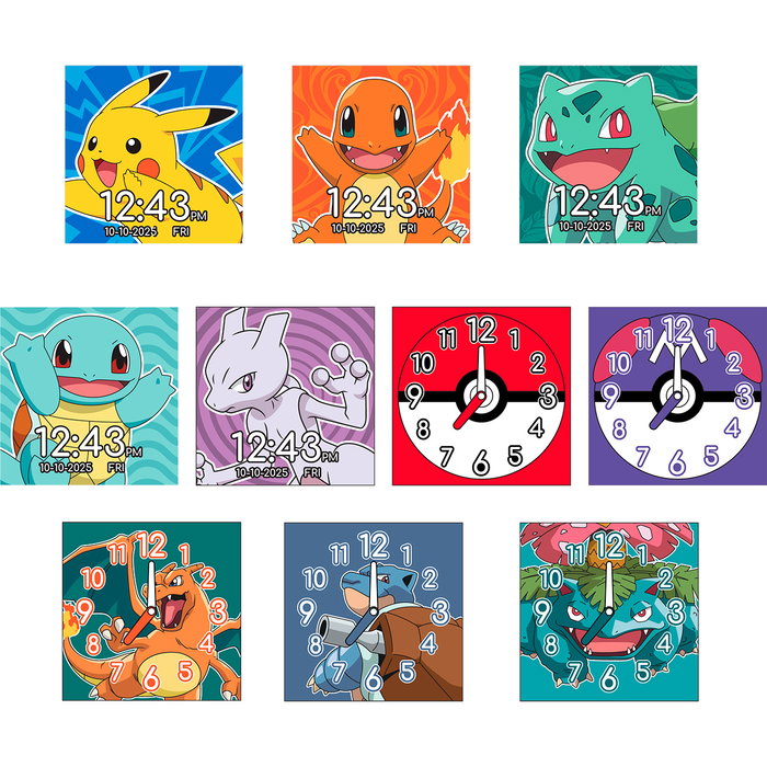 KIDS LICENSING Montre interactive Pokémon Pikachu jaune