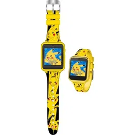 Kids Licensing Montre interactive Pokemon avec écran personnalisable, podomètre, calculatrice, enregistreur vocal et recharge USB - POK4260