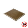 PAPILLON Lot de 2 pièges adhésifs 19x14 cm pour rats et souris