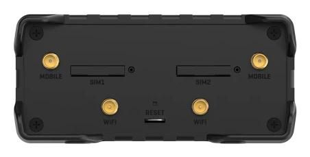 Teltonika Networks RUT901 - Routeur 4G LTE avec 3 ports RJ-45 10/100 Mbps, Wi-Fi, RUTOS, alimentation UE