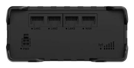 Teltonika Networks RUT901 - Routeur 4G LTE avec 3 ports RJ-45 10/100 Mbps, Wi-Fi, RUTOS, alimentation UE