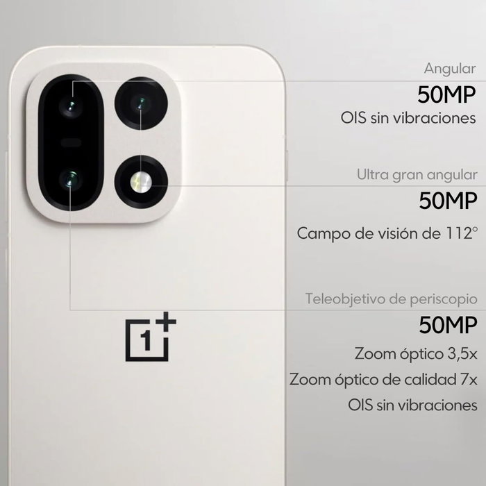 Smartphone OnePlus 15 5G 6,78" Octa Core 16 GB RAM 512 GB Noir