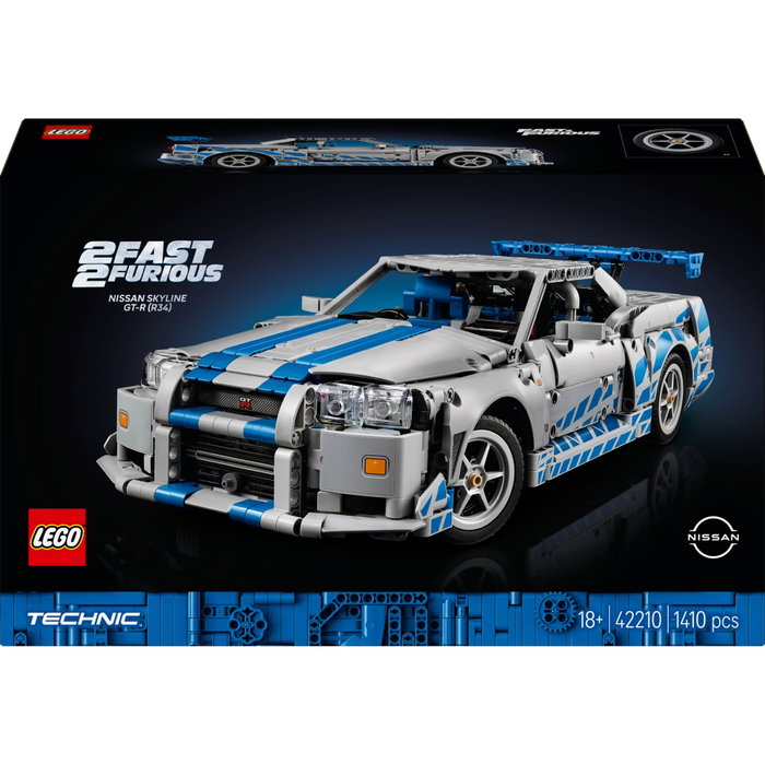 LEGO Technic Nissan Skyline GT-R (R34) 2 Fast 2 Furious LEGO Technic Nissan Skyline GT-R (R34) 2 Fast 2 Furious