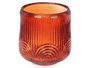 GIFTDECOR Porte-bougie Cercle Rayé Teja