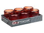 GIFTDECOR Porte-bougie Cercle Rayé Teja