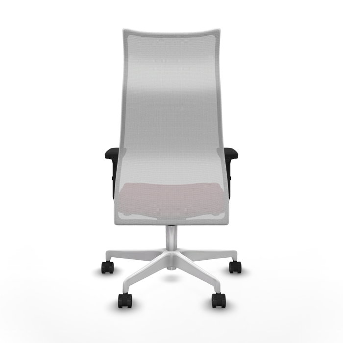 Piqueras y Crespo Chaise de Bureau Albacete Bordeaux et Blanc