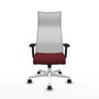 Piqueras y Crespo Chaise de Bureau Albacete Bordeaux et Blanc