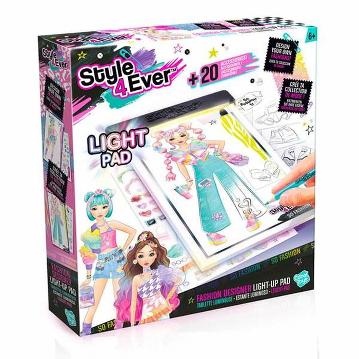 Canal Toys Tablette Lumineuse Fashion Designer Style 4 Ever Canal Toys Tablette Lumineuse Fashion Designer Style 4 Ever