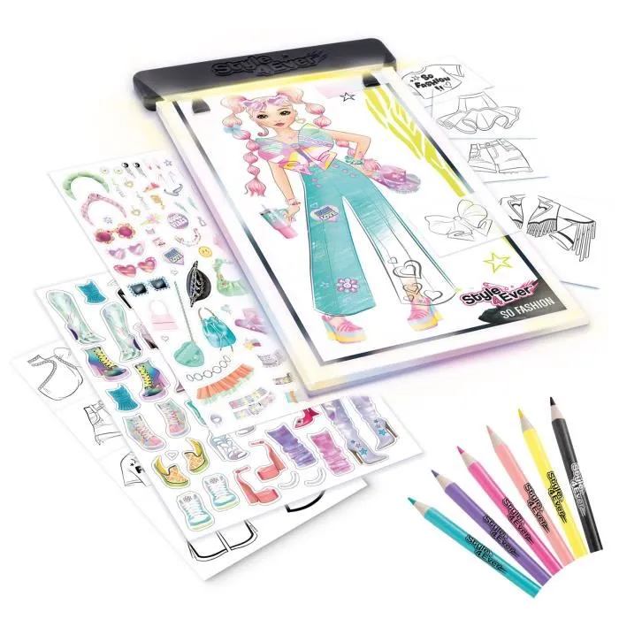 Canal Toys Tablette Lumineuse Fashion Designer Style 4 Ever Canal Toys Tablette Lumineuse Fashion Designer Style 4 Ever