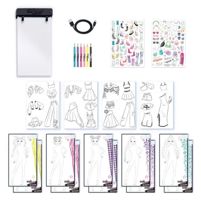 Canal Toys Tablette Lumineuse Fashion Designer Style 4 Ever Canal Toys Tablette Lumineuse Fashion Designer Style 4 Ever