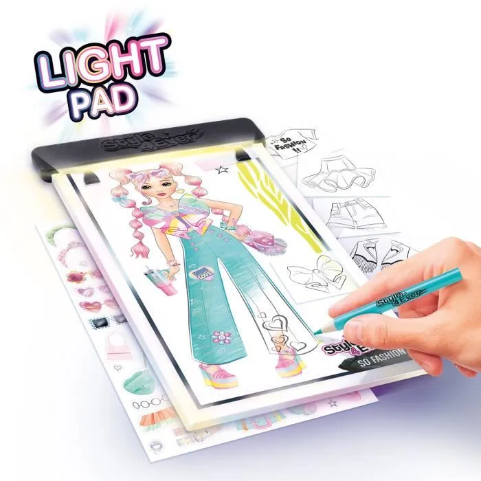 Canal Toys Tablette Lumineuse Fashion Designer Style 4 Ever Canal Toys Tablette Lumineuse Fashion Designer Style 4 Ever