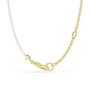 Collier Femme Swarovski 5742961 Blanc Doré