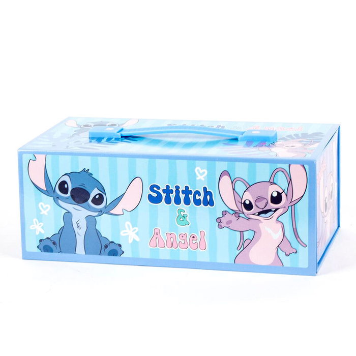 Cerdá Mallette de Coloriage Stitch Bleue