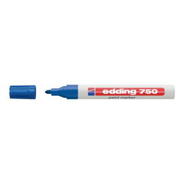 Edding 750 Paint Marker Bleu - Marqueur peinture permanent, référence 4-750003 (4750003)