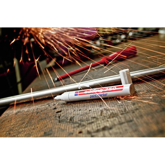 Edding 750 Paint Marker Bleu - Marqueur peinture permanent, référence 4-750003 (4750003)