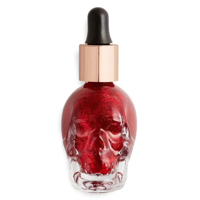 Makeup Revolution Skull Edition Highlighter liquide Le sang de mes ennemis Makeup Revolution Skull Edition Highlighter liquide Le sang de mes ennemis