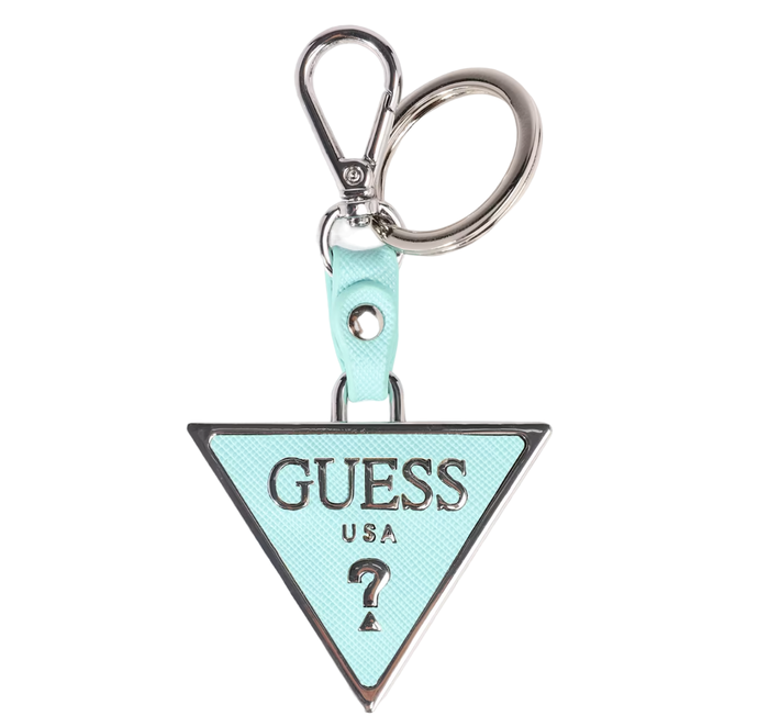 Guess Porte-clés en métal avec détails émeraude - Modèle RW7421 - Accessoire de mode Guess Porte-clés en métal avec détails émeraude - Modèle RW7421 - Accessoire de mode