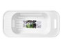 KINVARA Égouttoir de fregadero blanc 47 cm