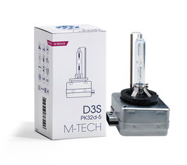 M-Tech MTECZHCD3S6 Lampe Xenon D3S 6000K Basic PK32d-5 35W 2800lm