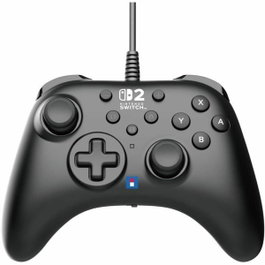 Hori Horipad Turbo - Manette filaire pour Nintendo Switch, Switch OLED et Switch 2 - Noir