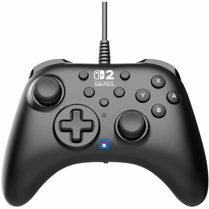 Hori Horipad Turbo - Manette filaire pour Nintendo Switch, Switch OLED et Switch 2 - Noir Hori Horipad Turbo - Manette filaire pour Nintendo Switch, Switch OLED et Switch 2 - Noir