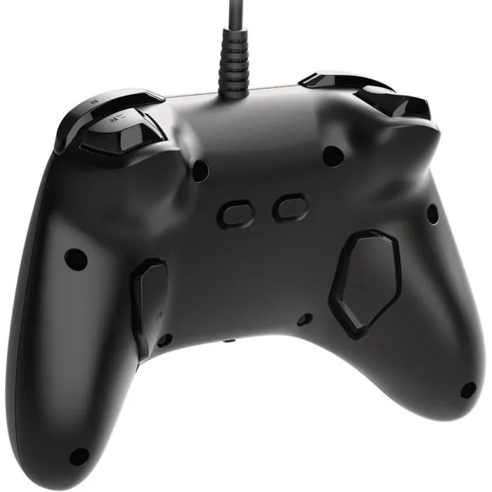 Hori Horipad - Manette filaire pour Nintendo Switch, Switch OLED et Switch 2 - Bouton C, boutons arrière programmables et sticks analogiques précis - Noir