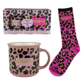 Enesco Taza + calcetines bichette