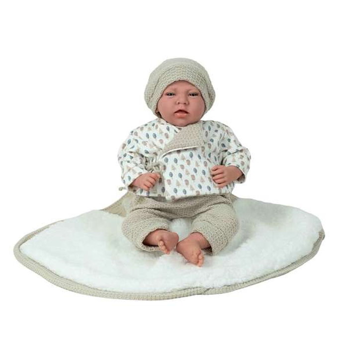 Muñecas Arias Poupée Elegance Dafne Beige avec couverture