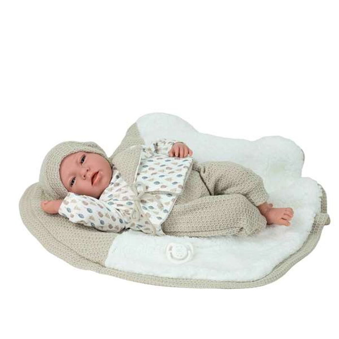 Muñecas Arias Poupée Elegance Dafne Beige avec couverture