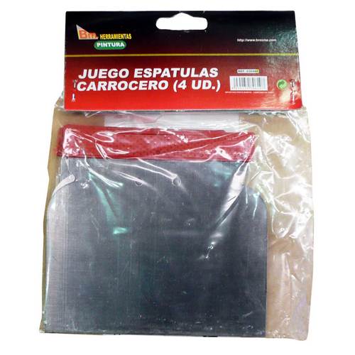 Tuman Jeu de 4 spatules pour carrosserie Tuman Jeu de 4 spatules pour carrosserie