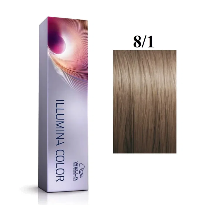 Wella Professionals Illumina Color Teinture permanente 8/1 Wella Professionals Illumina Color Teinture permanente 8/1