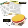 Lisciani Giochi Jeu musical Montessori Box L'ouie avec tambourin en bois pour développer le rythme et l'audition - Activités d'apprentissage