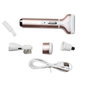 Thulos TH-BY10 Tondeuse 4 en 1 Rechargeable : Sourcils, Corps, Nez, Oreilles - Autonomie 60 min